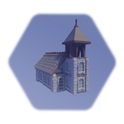 Stone Medieval Church - TCMH13