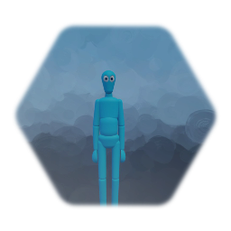 Blank puppet deluxe with eyes