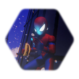 SPIDER-MAN bqx model but i remastered him