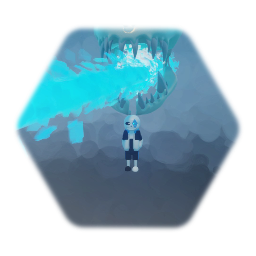 Celestial Sans fixed blaster