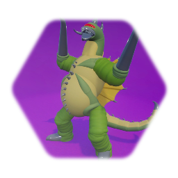 Gigan + Destructible Buildings