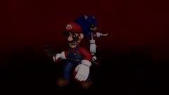 Make a photo with Horror Mario & Sonic.EXE (Photo AY)