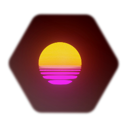 Vaporwave Sun