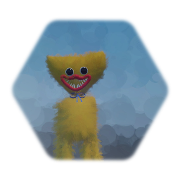 Mini yellow Huggy wuggy