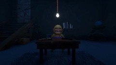 Wario gets executed by a pistol