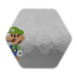 2D Paper Luigi WIP