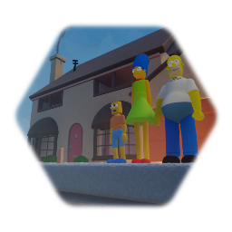 Simpsons house