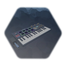 Low thermo Mini Keyboard/Electric piano + Pedal