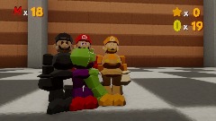 Mario roblox et de mincraft