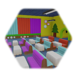 Abadas FunHouse Pizza Place Inside