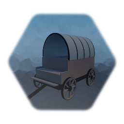 Supply Wagon with Cover