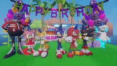 Sonic's birthday (Sonic the hedgehog)