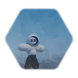 Bloxo  *White Guy* Costume