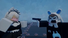 Furry runs up to me, then dies.