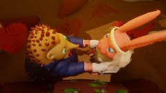 Hedgehog and Wife. VR and non VR.