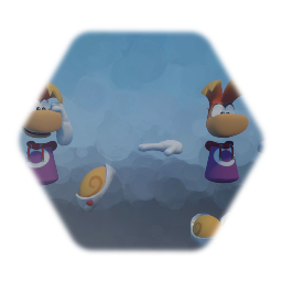 Remix de <clue> Rayman Rig Model