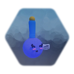 Blue Imp plushy (based on cutie imps)