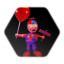 Accurate/advanced Balloon Boy model | <pink>Fnaf 2