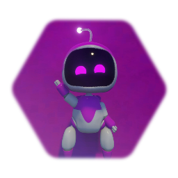 Pink Astro Bot