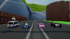 Log Raceway Player vs CPU Marie