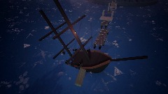 The ship under water (2D)