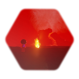 Simple 3D Single Player Fighting Game: Materio vs Ignis