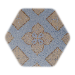 Mosaic Desert Flower Tile