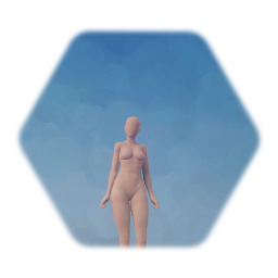 Seamless Realistic Female Body