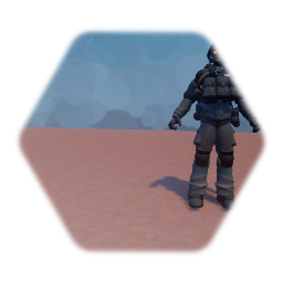 Helghast puppet