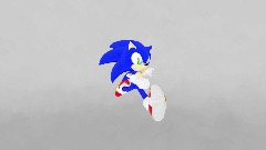 Stylized Sonic X Shadow Generations engine : Sonic