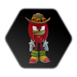 Ova Knuckles[playable cgi modle]