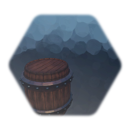 Norowind: Wooden Storage Barrel