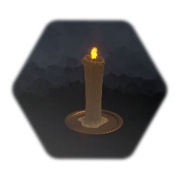 Animated Flickering Candle
