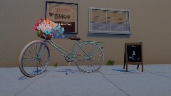 Vintage Flowers Bicycle