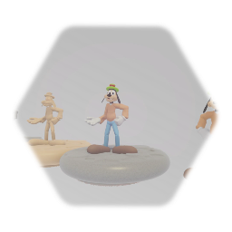 Disney Infinity 4.0's Goofy (PR ver) Concept Art Figure Model