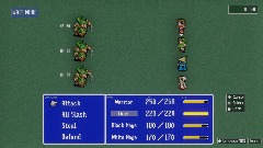 FINAL FANTSY (Battle system demo)