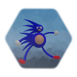 Playable fnf Sanic
