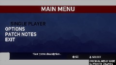 Sonic 06 menu
