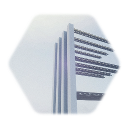 Supported Concrete Pillars