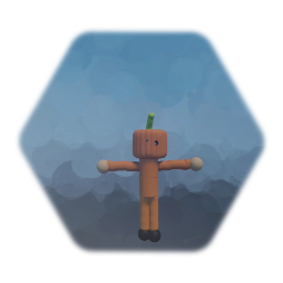 Pumpkin man (not a puppet!)