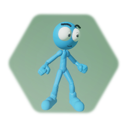 Simon the Stickman Blue - Playable