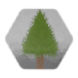 Fluffy Pine Tree