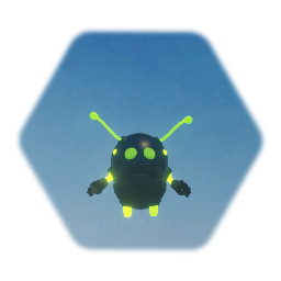 Green and black D-bug