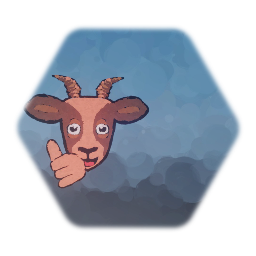 Goat sticker