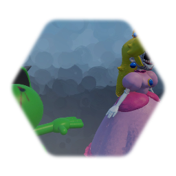 Horror Peach and Horror Yoshi