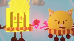 Super San Stripey Vs Orangey