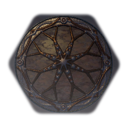 Decorative Shield, rusted