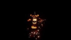 Withered Freddy mixed with toy freddy