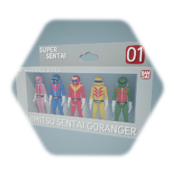 Himitsu Sentai Gorenger (Power Rangers Fiveranger)