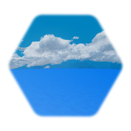 Zelda Overworld with Water and Clouds